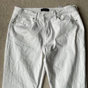 Banana republic white denim 12/31